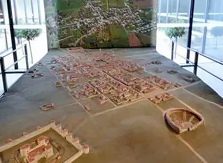 maquette ville antique